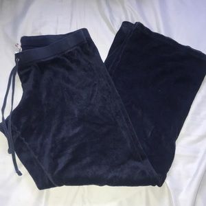 Juicy Couture Navy Blue Flare Track Pants